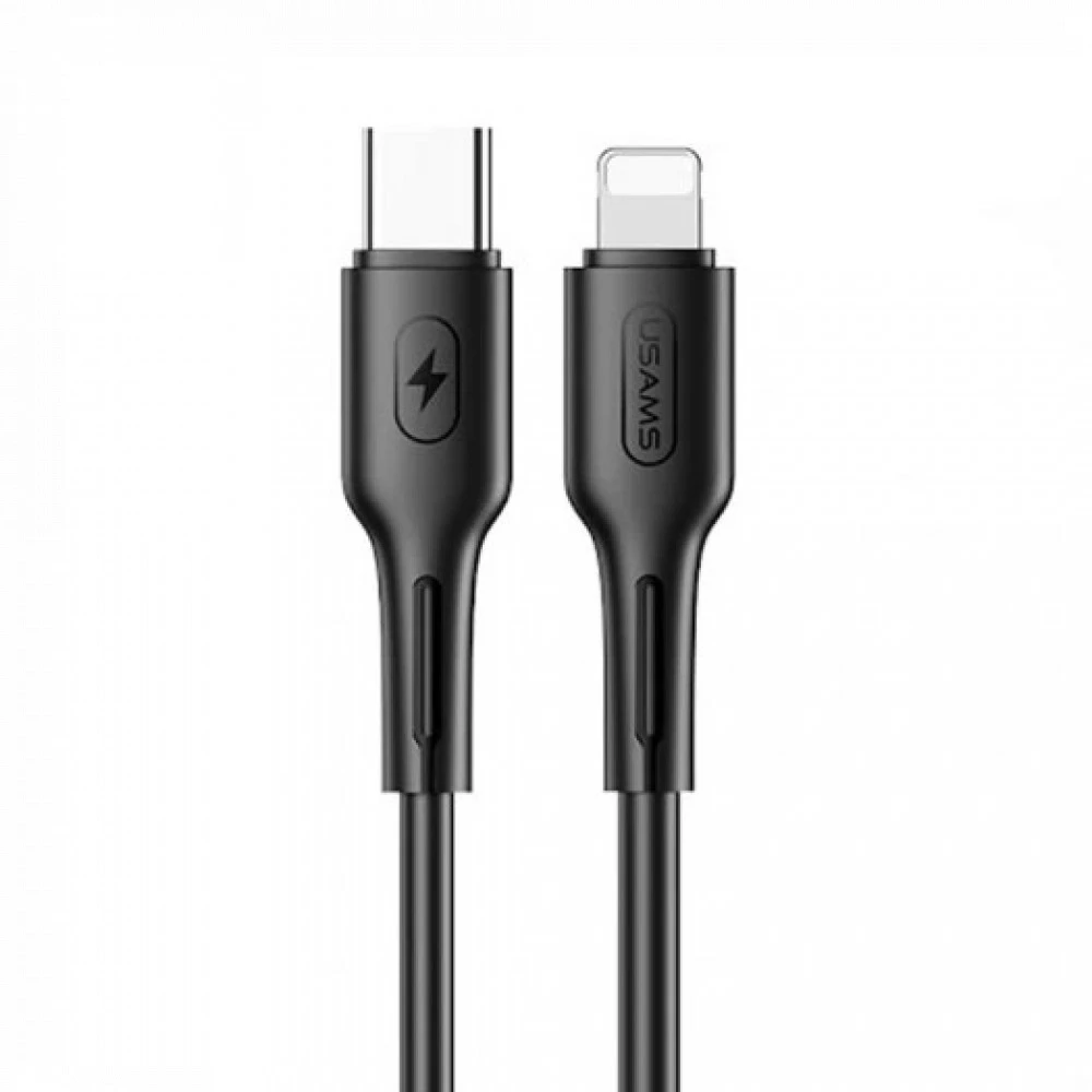 Кабель интерфейсный Usams SJ406USB01 USB Type C - Lightning (8pin)