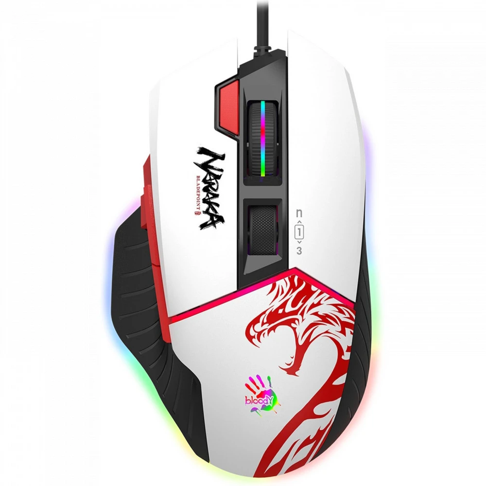 Мышь Bloody W95-Max (Naraka) Игровые, Проводная