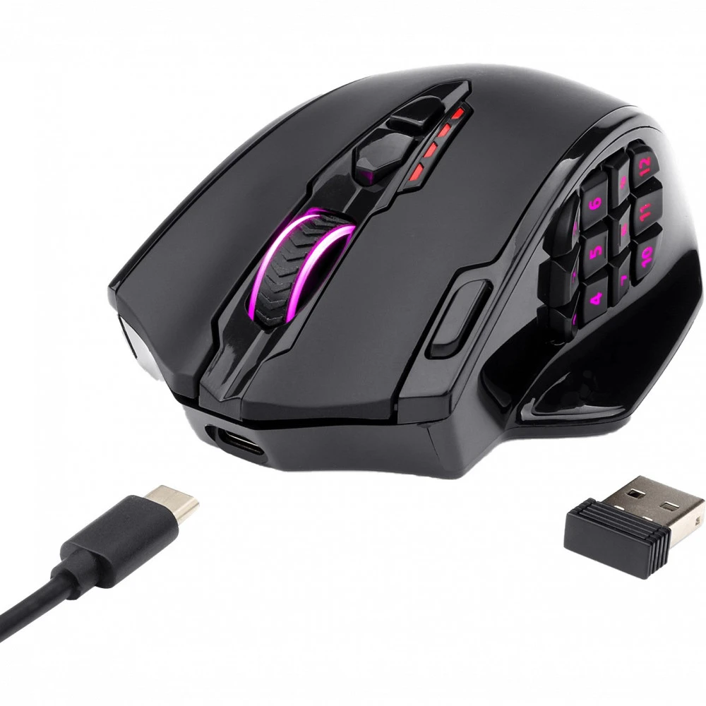Мышь Redragon Impact Elite 77855 Игровые, Беспроводная