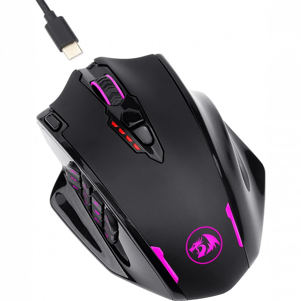 Мышь Redragon Impact Elite 77855 Игровые, Беспроводная