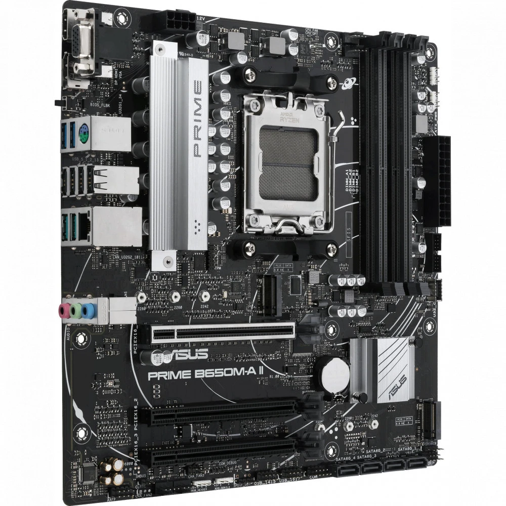 Материнская плата Asus PRIME B650M-A II Micro-ATX, AMD AM5