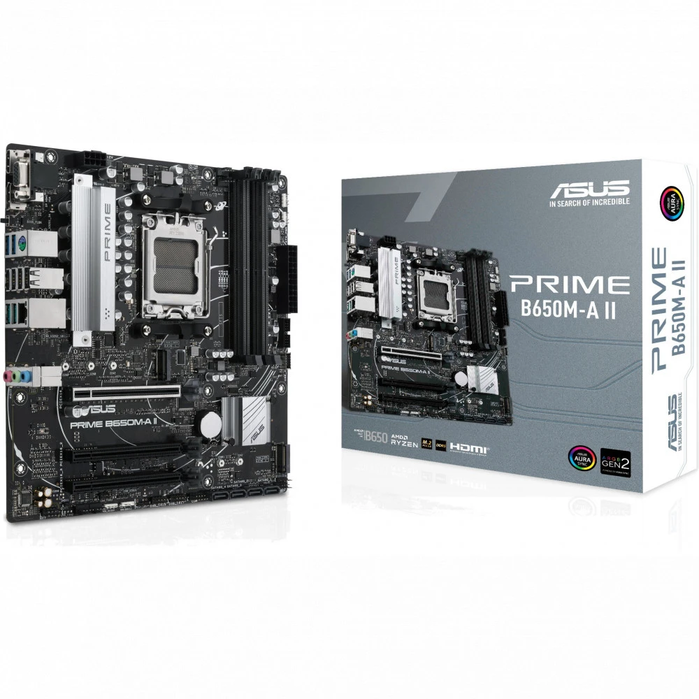 Материнская плата Asus PRIME B650M-A II Micro-ATX, AMD AM5