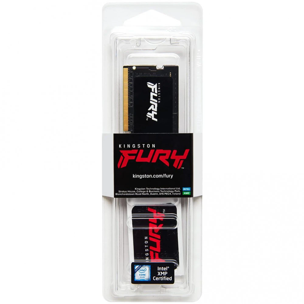 ОЗУ Kingston FURY Impact KF548S38IB-16 SO-DIMM, DDR5, 16 Гб, 4800 МГц