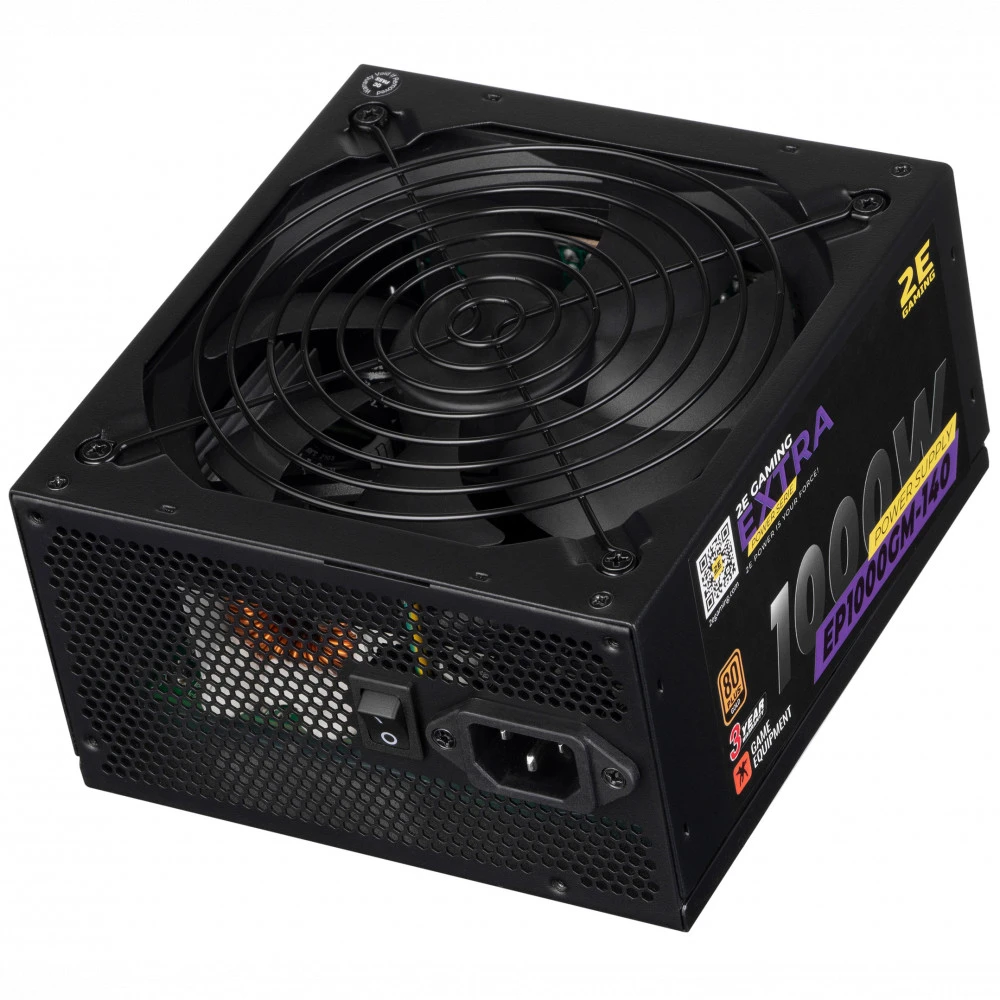 Блок питания 2E EXTRA POWER (1000W) 2E-EP1000GM-140 1000 Вт, 80+ Gold