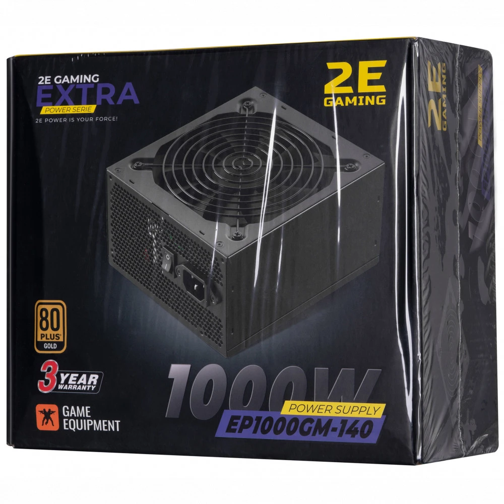 Блок питания 2E EXTRA POWER (1000W) 2E-EP1000GM-140 1000 Вт, 80+ Gold