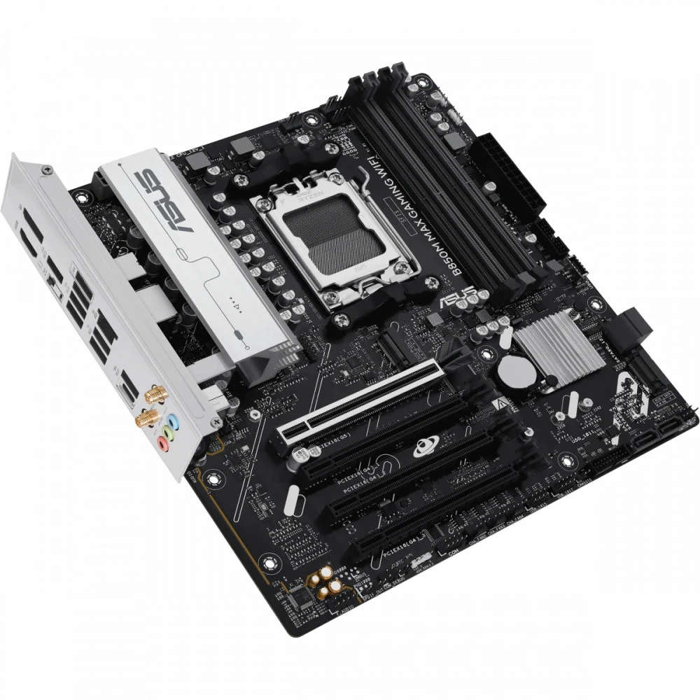 Материнская плата Asus B850M MAX GAMING WIFI Micro-ATX, AMD AM5