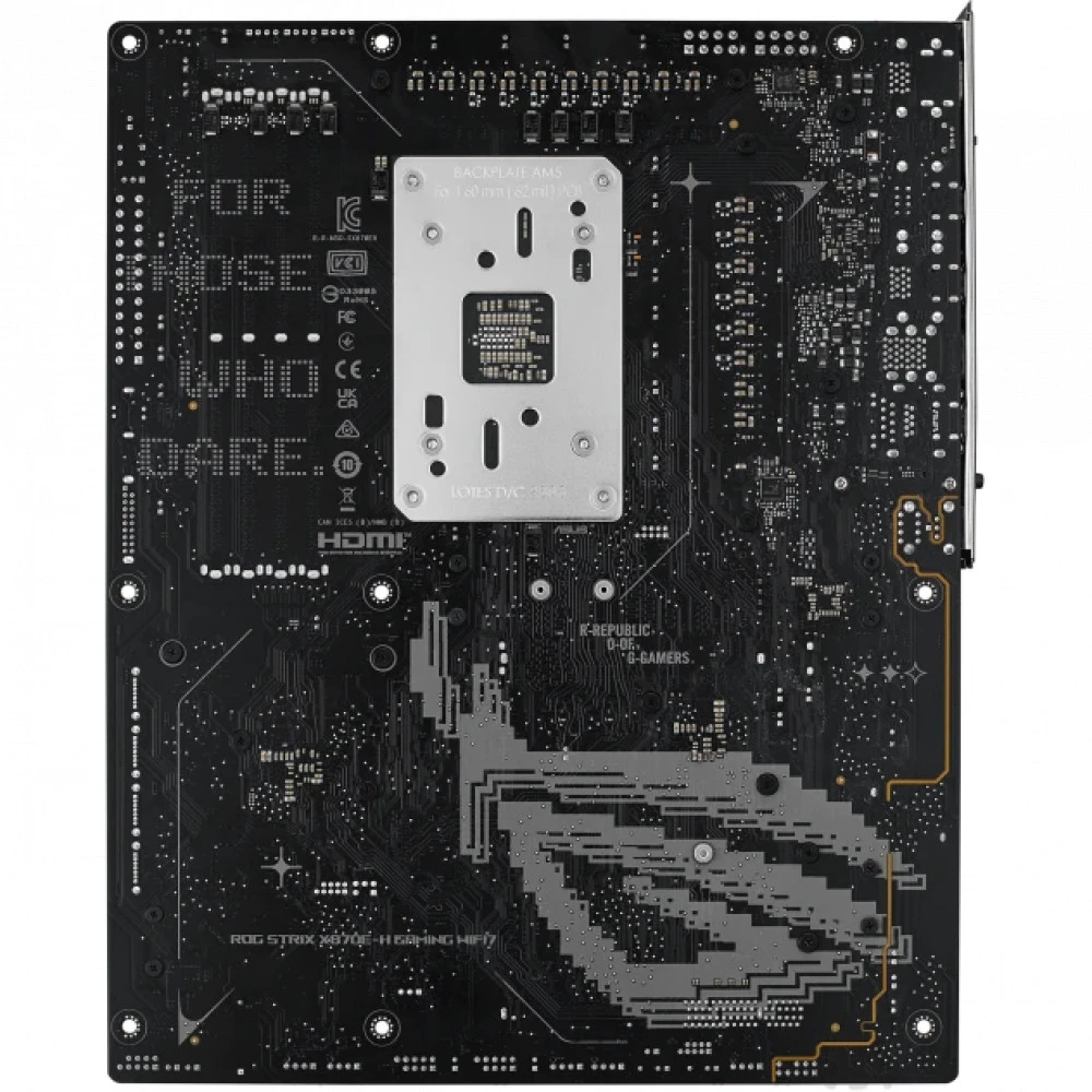 Материнская плата Asus ROG STRIX X870E-H GAMING WIFI7 ATX, AMD AM5