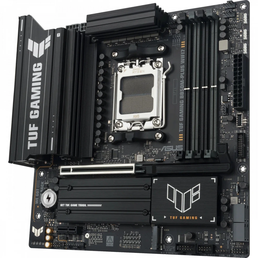 Материнская плата Asus TUF GAMING B850M-PLUS WIFI7 Mini-ATX, AMD AM5