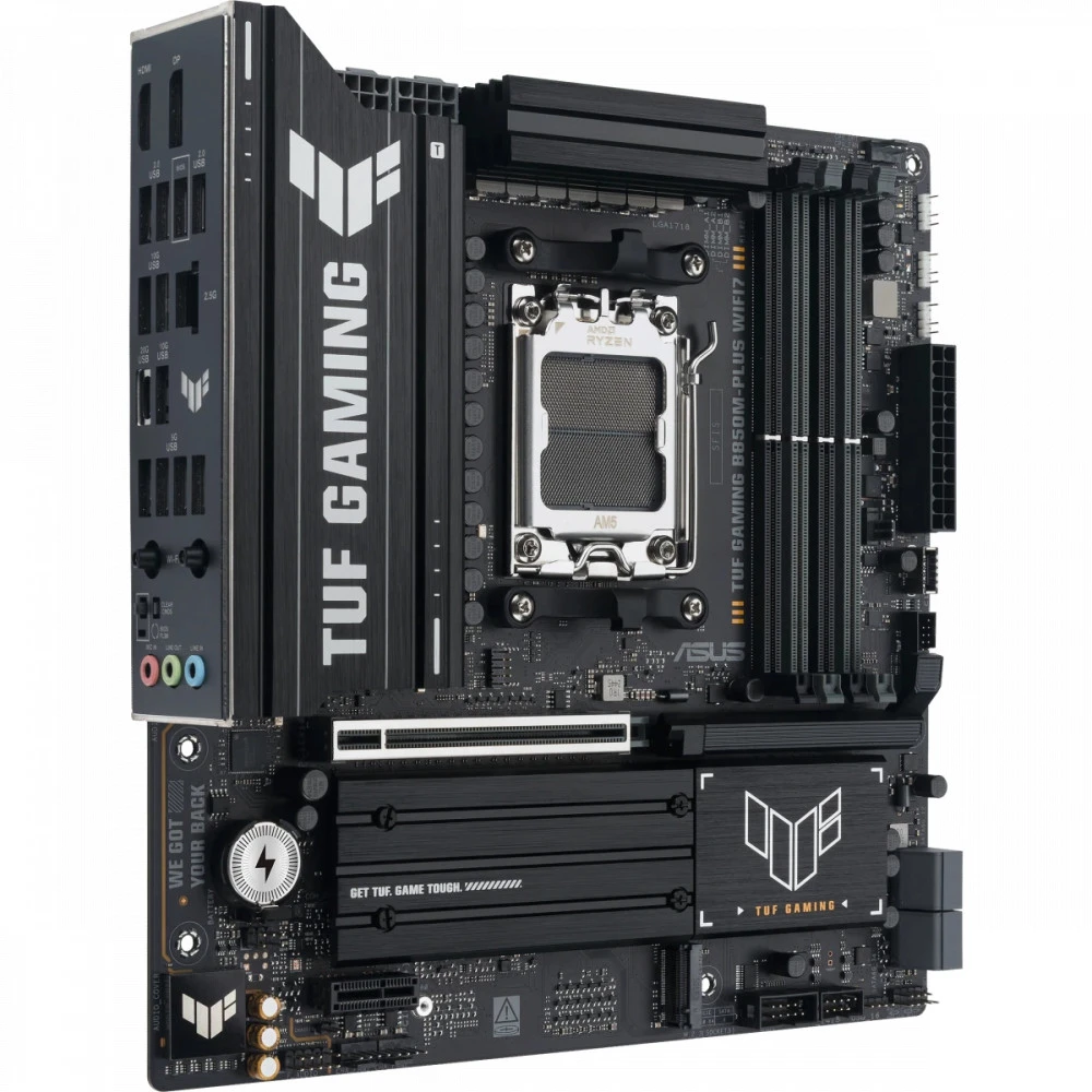 Материнская плата Asus TUF GAMING B850M-PLUS WIFI7 Mini-ATX, AMD AM5