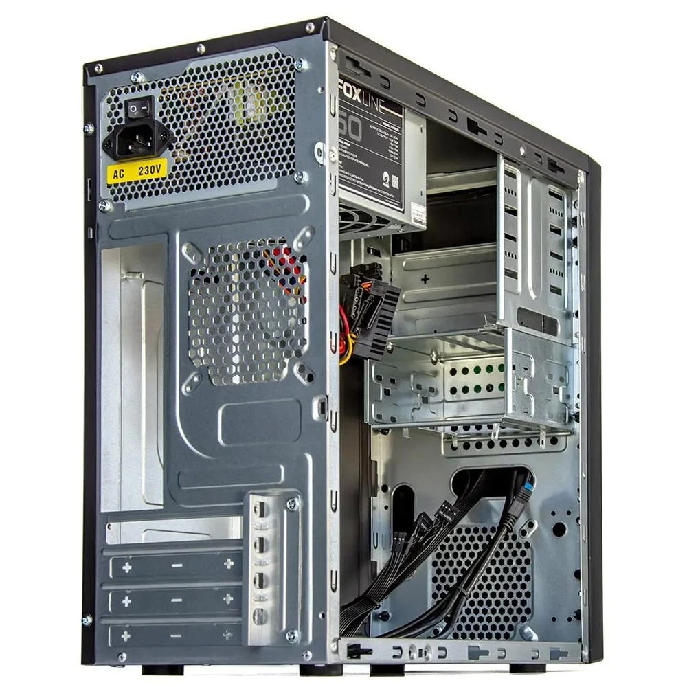 Корпус Foxline FL–628-FZ450R-U32 Mini-Tower
