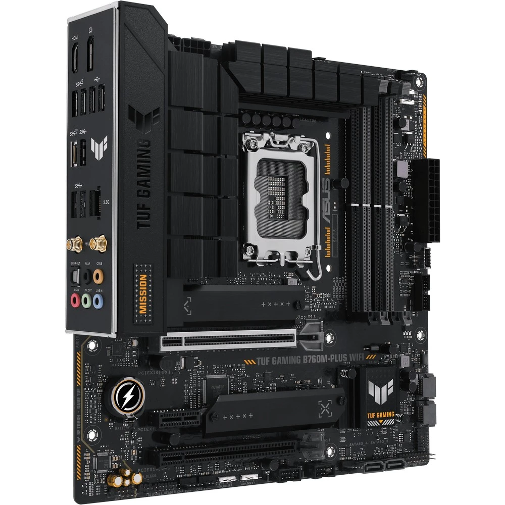 Материнская плата Asus TUF GAMING B760M-PLUS WIFI Micro-ATX, LGA 1700