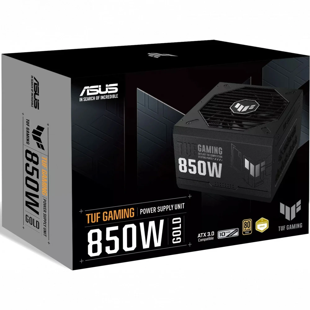 Блок питания Asus TUF-GAMING-850G 850 Вт, 80+ Gold