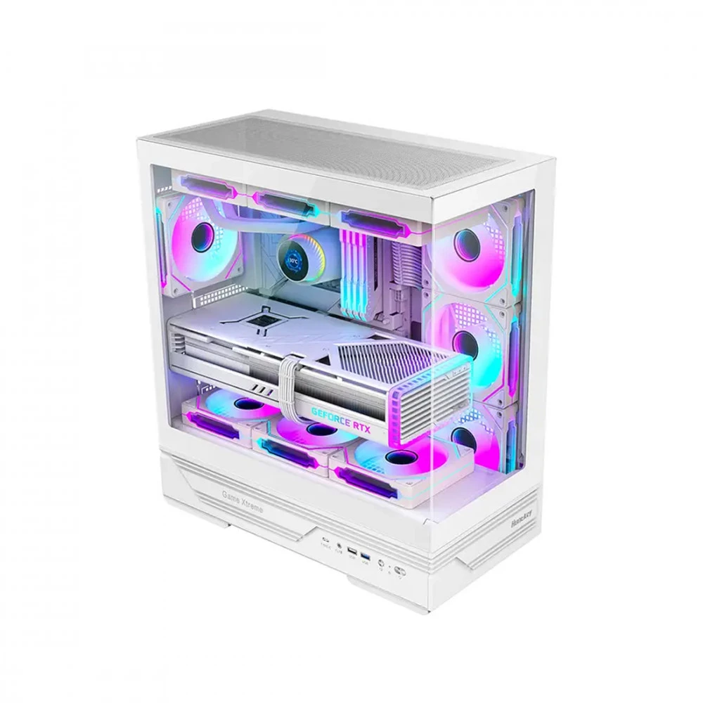Корпус Huntkey GX760A White Mid-Tower