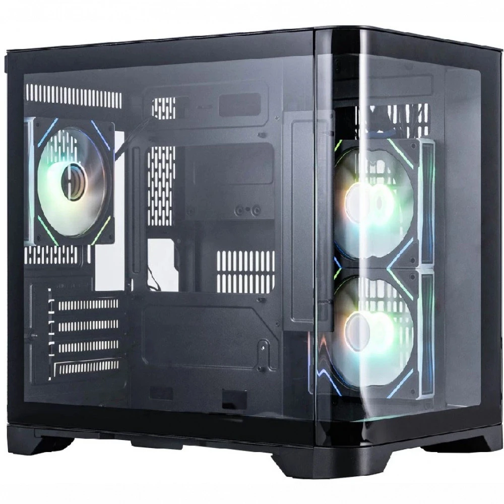 Корпус 1STPLAYER UView UV5 ARGB Black UV5-BK-2FC7R-1FC7 Mini-Tower