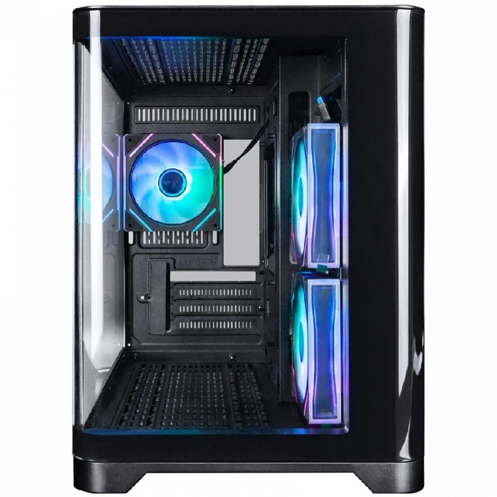 Корпус 1STPLAYER UView UV6 ARGB Black UV6-BK-2FC7R-1FC7 Mini-Tower