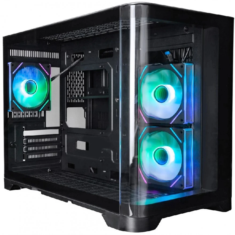 Корпус 1STPLAYER UView UV6 ARGB Black UV6-BK-2FC7R-1FC7 Mini-Tower