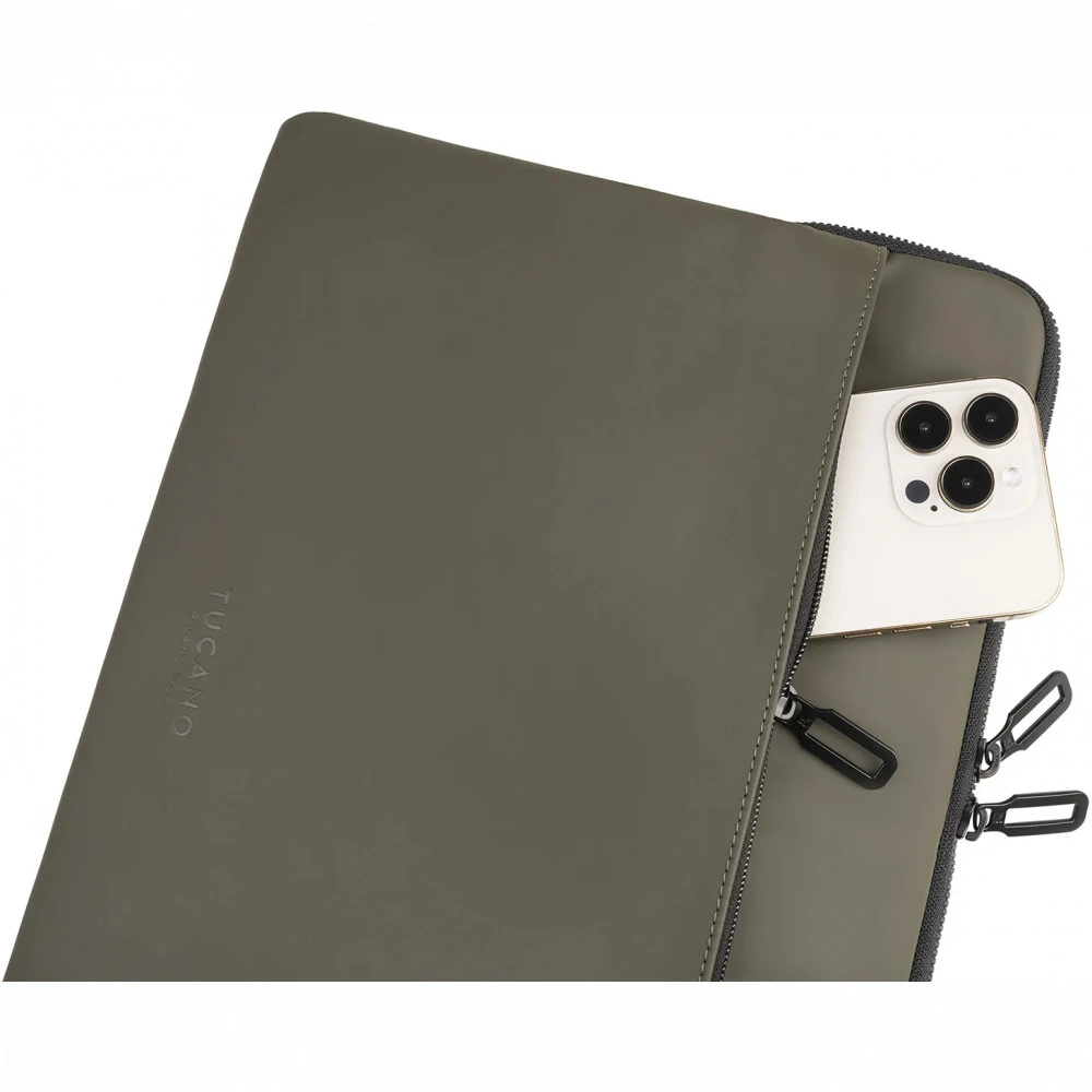 Сумка для ноутбука TUCANO Gommo Sleeve 14, Military Green BFGOM1314-VM 14