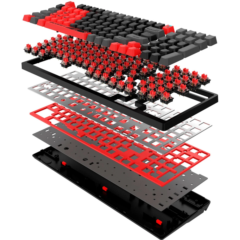 Клавиатура A4Tech Bloody S98 Sports Red SPORTS RED Проводная, USB