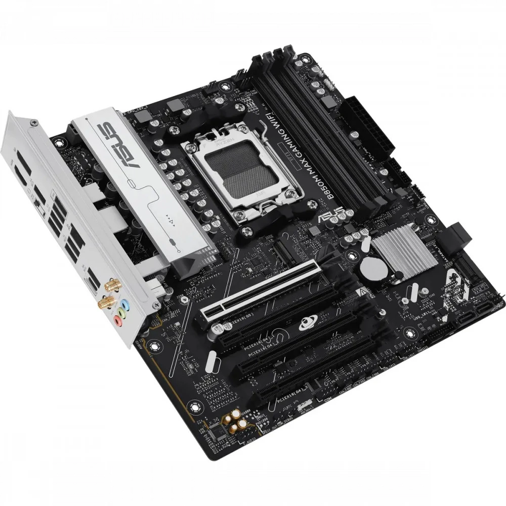 Материнская плата Asus B850M MAX GAMING WIFI 90MB1LL0-M0EAY0 Micro-ATX, AMD AM5