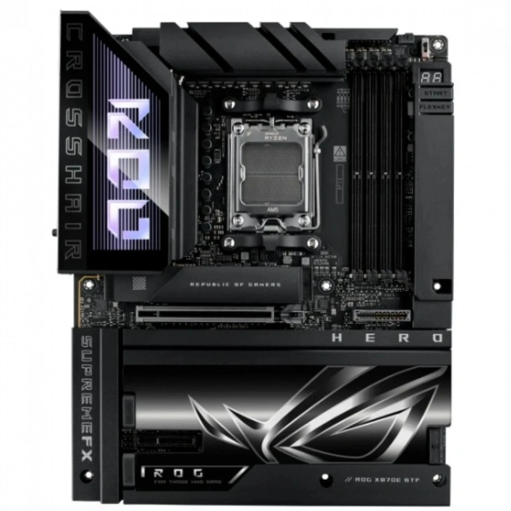Материнская плата Asus ROG CROSSHAIR X870E HERO BTF 90MB1MX0-M0EAY0 ATX, AMD AM5