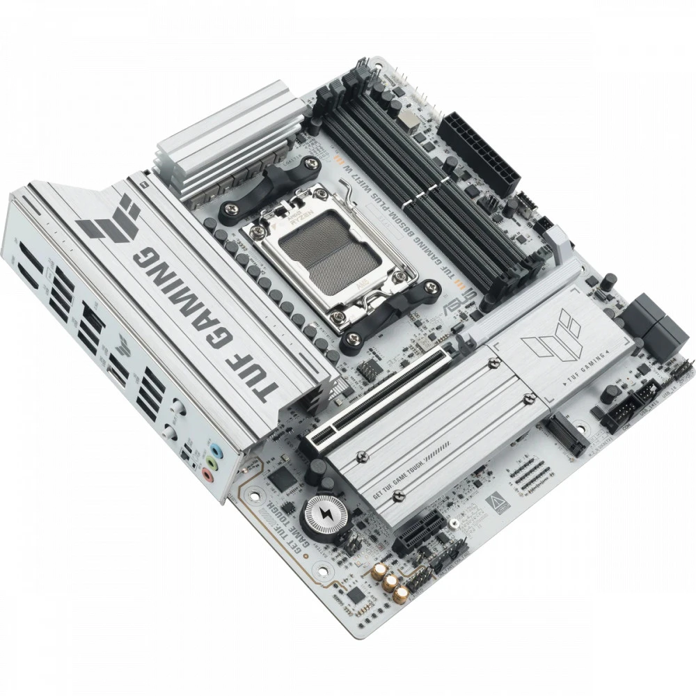 Материнская плата Asus TUF GAMING B850M-PLUS WIFI7 W 90MB1MD0-M0EAY0 Micro-ATX, AMD AM5