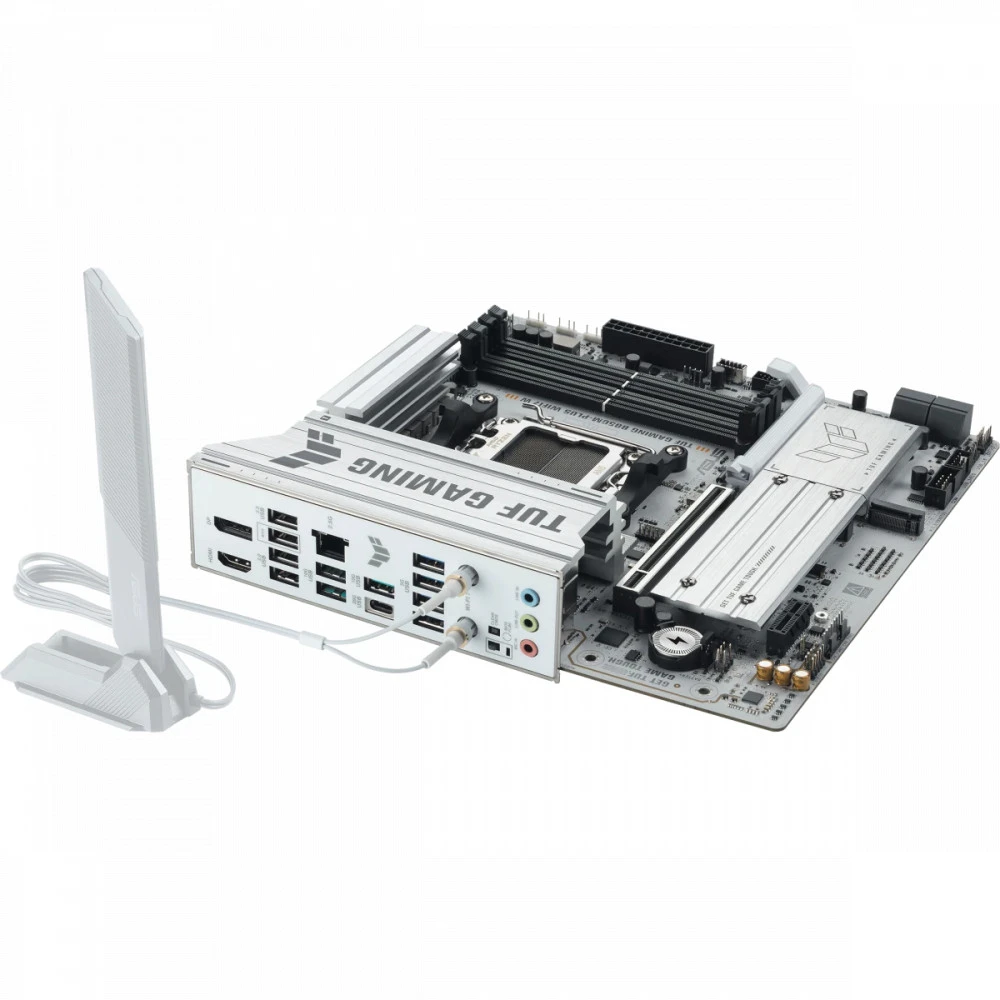 Материнская плата Asus TUF GAMING B850M-PLUS WIFI7 W 90MB1MD0-M0EAY0 Micro-ATX, AMD AM5