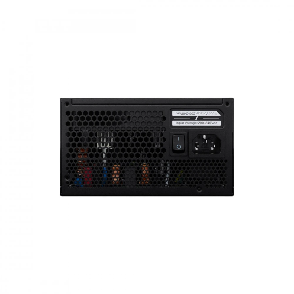 Блок питания 1STPLAYER HA 750W BA7 BK HA-750BA7 BLACK 750 Вт, 80+ Silver