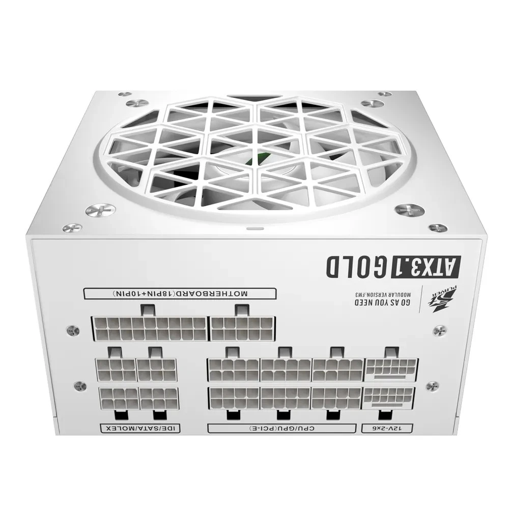 Блок питания 1STPLAYER NGDP 750W White Gold HA-750BA4 WHITE 750 Вт, 80+ Gold
