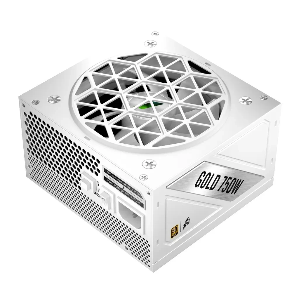 Блок питания 1STPLAYER NGDP 750W White Gold HA-750BA4 WHITE 750 Вт, 80+ Gold