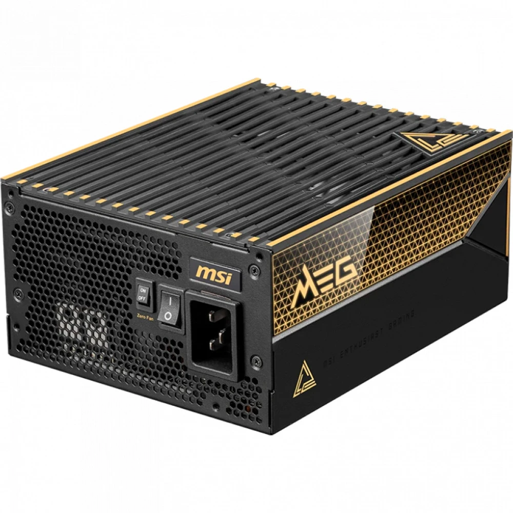 Блок питания MSI MEG Ai1600T PCIE5 1600 Вт, 80+ Titanum