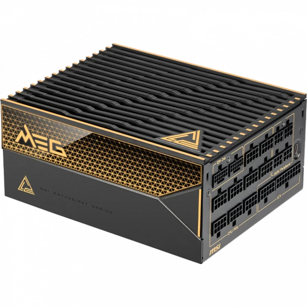 Блок питания MSI MEG Ai1600T PCIE5 1600 Вт, 80+ Titanum