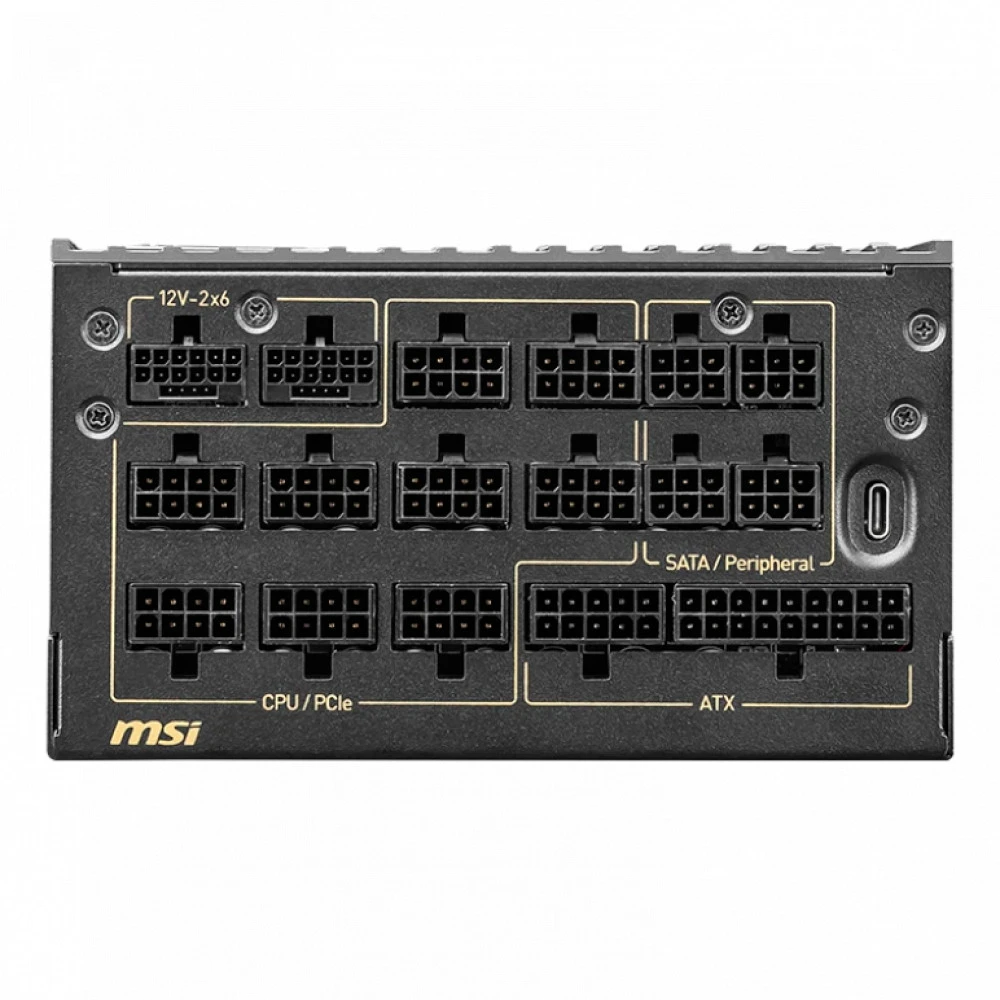 Блок питания MSI MEG Ai1600T PCIE5 1600 Вт, 80+ Titanum
