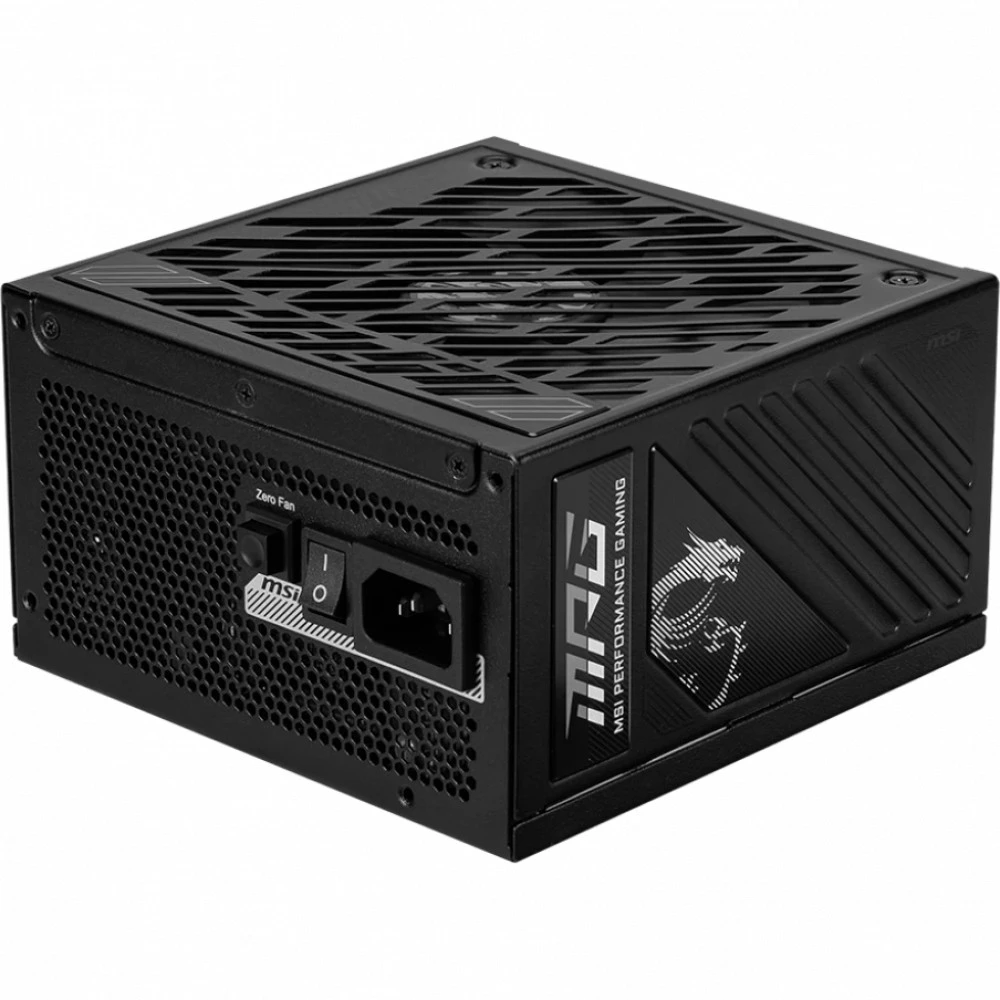 Блок питания MSI MPG A1000GS PCIE5 II 1000 Вт, 80+ Gold