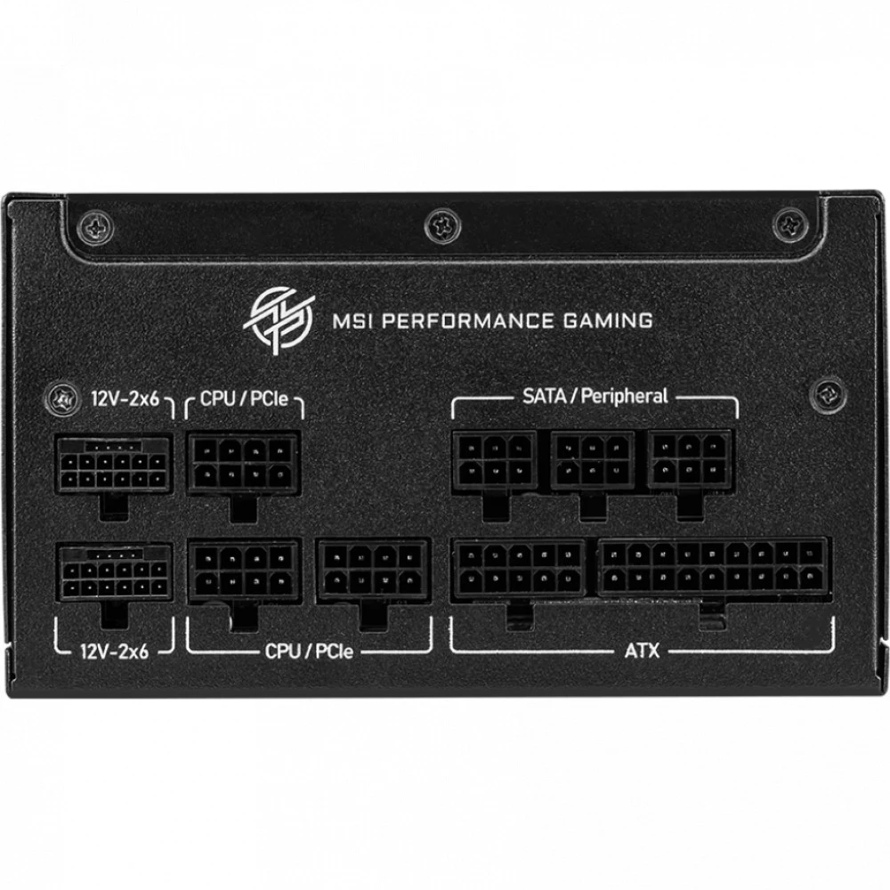 Блок питания MSI MPG A1000GS PCIE5 II 1000 Вт, 80+ Gold