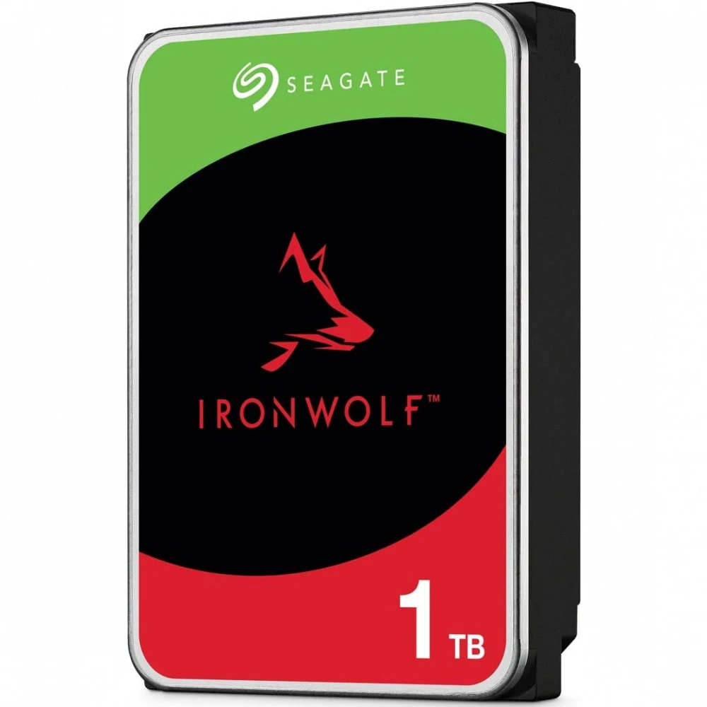 Жесткий диск Seagate IronWolf 1 Tb ST1000VN008 HDD (классические), 1 ТБ, 2.5 дюйма, SATA