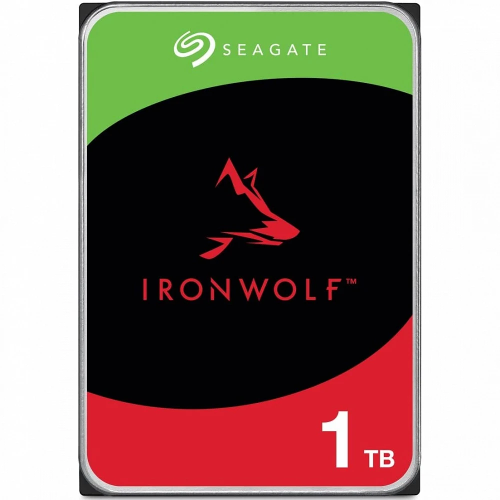 Жесткий диск Seagate IronWolf 1 Tb ST1000VN008 HDD (классические), 1 ТБ, 2.5 дюйма, SATA