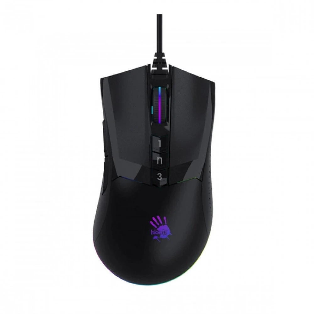 Мышь A4Tech W90-Max Stone Black Игровые, Проводная