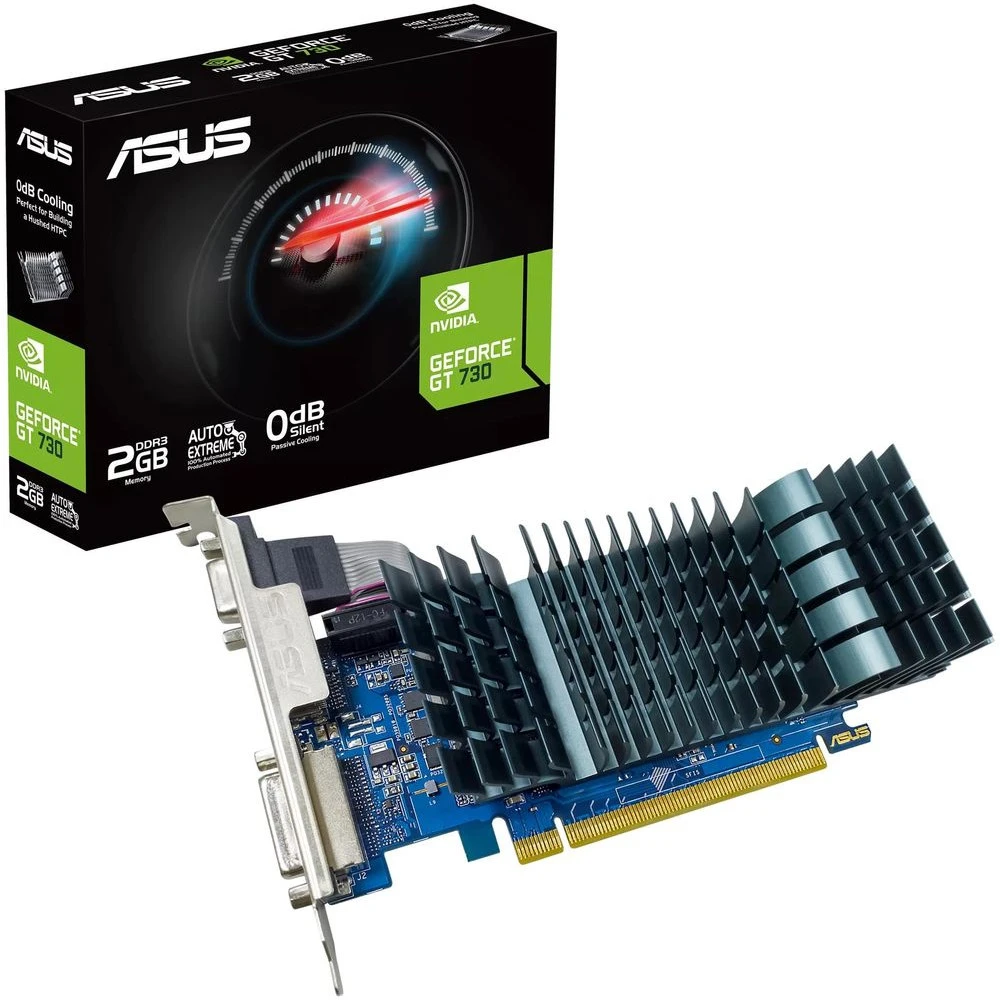 Видеокарта Asus GeForce GT730 DDR3 EVO 90YV0HN0-M0NA00 2 ГБ
