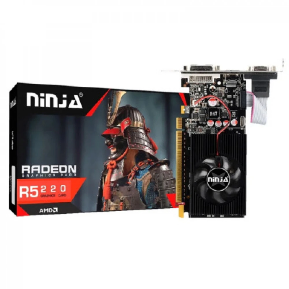 Видеокарта Ninja R5 220 (80SP) AFR522023F 2 ГБ