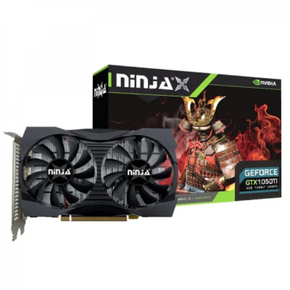 Видеокарта Ninja GTX1050Ti PCIE (768SP) NF105TI45F 4 ГБ