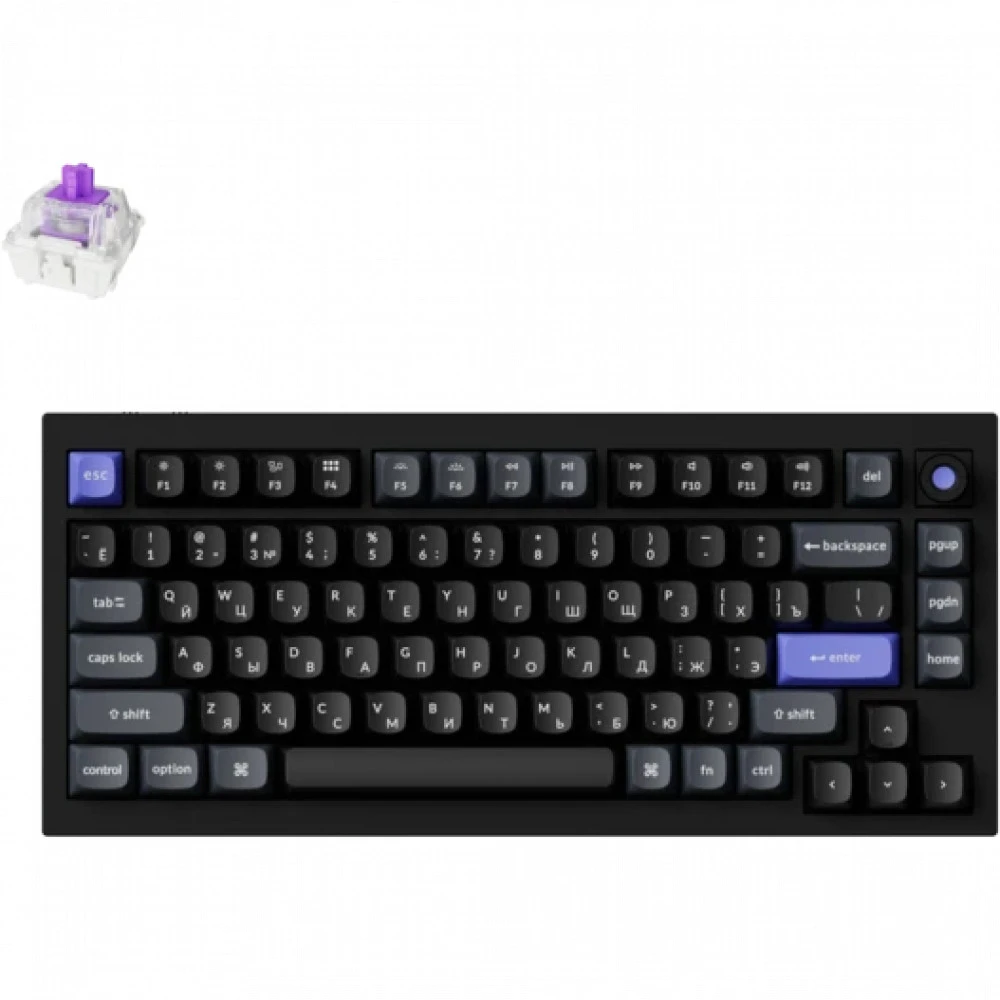 Клавиатура Keychron Q1 HE (Q1H-M1P-RU) Беспроводная, USB