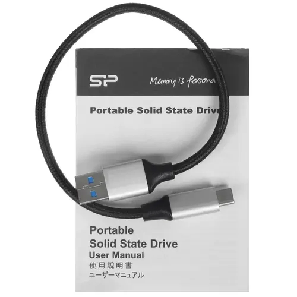 Внешние накопители Silicon Power PC60 SP010TBPSDPC60CK 1 ТБ