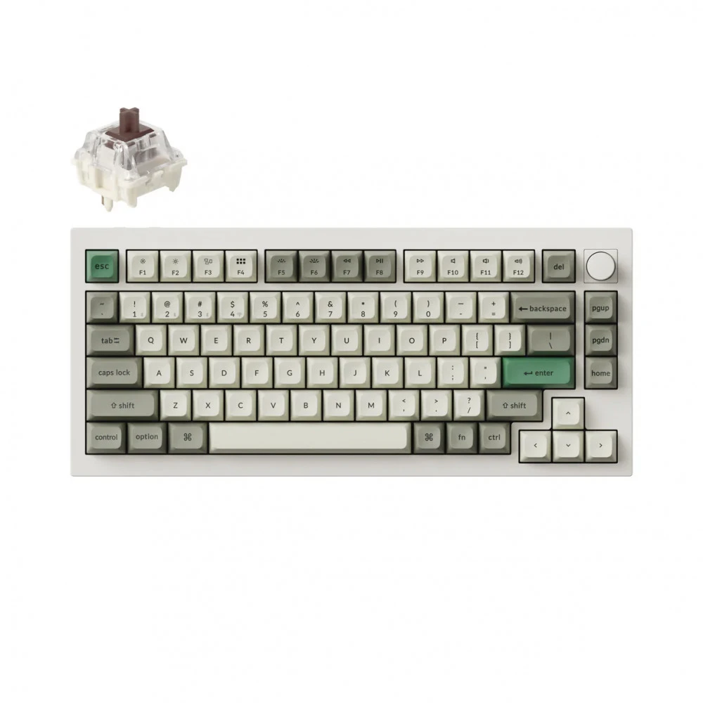 Клавиатура Keychron Q1 Max (Q1M-P3P-RU) Беспроводная, USB