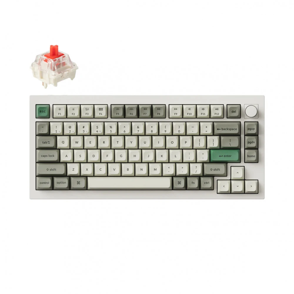 Клавиатура Keychron Q1 Max (Q1M-P1P-RU) Беспроводная, USB