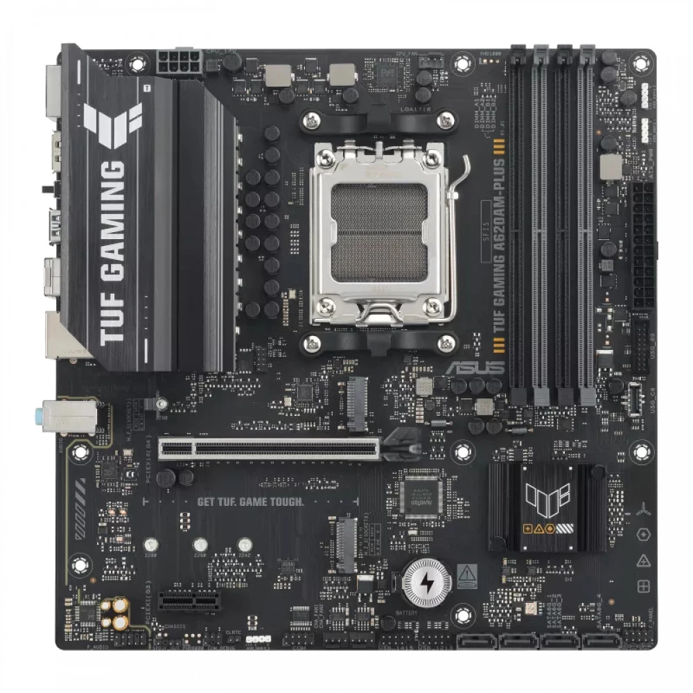 Материнская плата Asus TUF GAMING A620AM-PLUS 90MB1N30-M0EAY0 Micro-ATX, AMD AM5