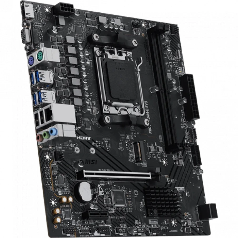 Материнская плата MSI PRO A620AM-B EVO Micro-ATX, AMD AM5