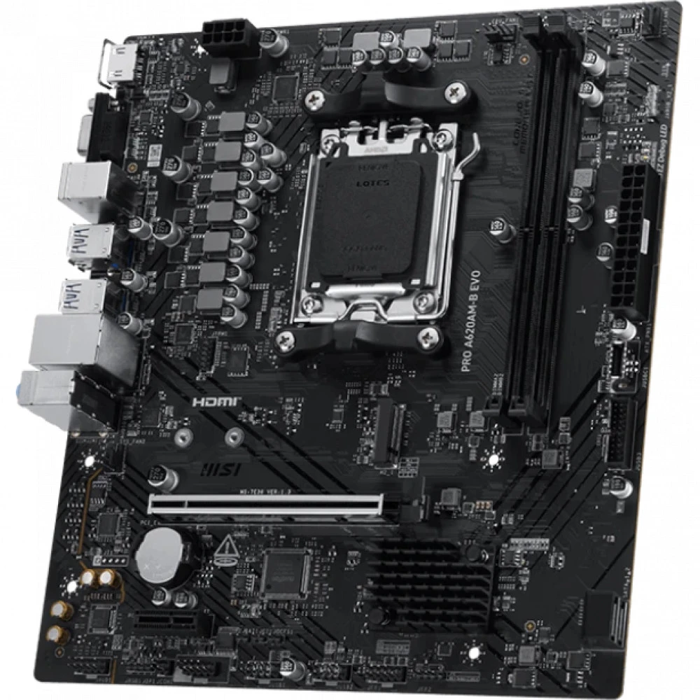 Материнская плата MSI PRO A620AM-B EVO Micro-ATX, AMD AM5