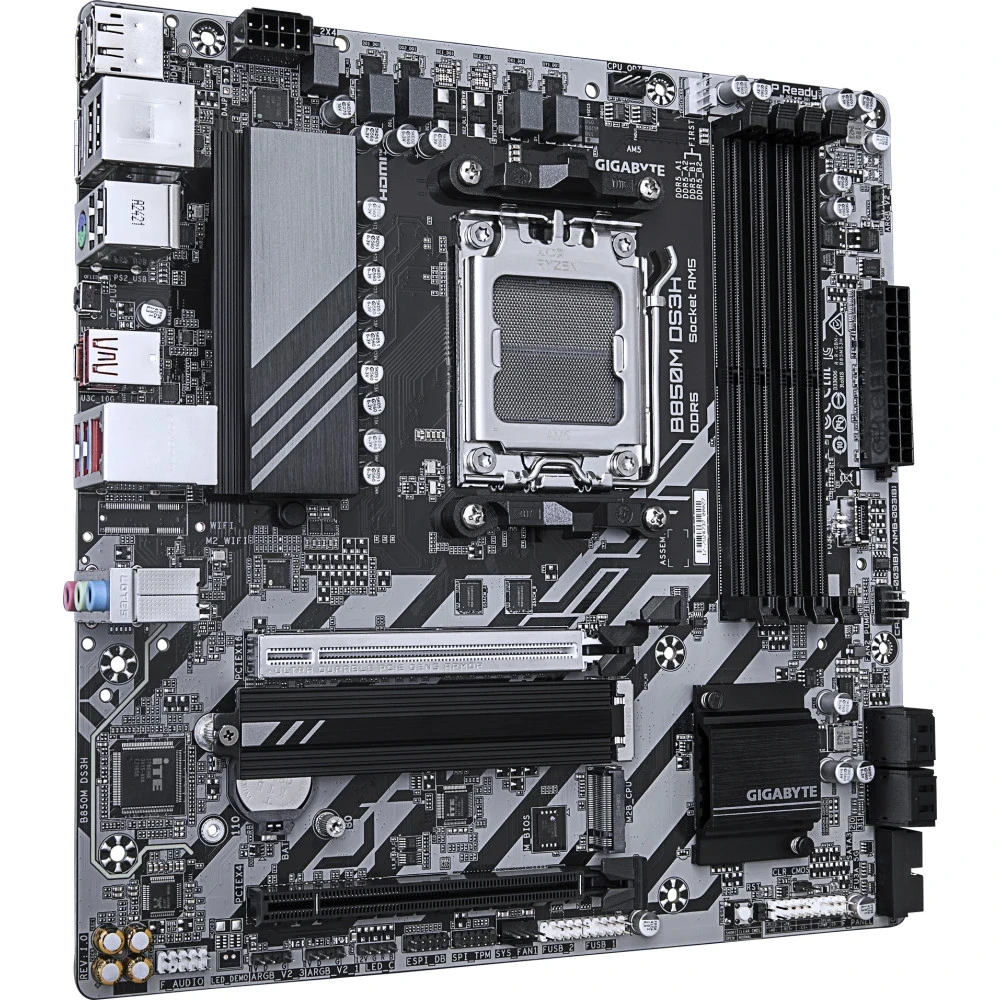 Материнская плата Gigabyte B850M DS3H 1.2 Micro-ATX, AMD AM5