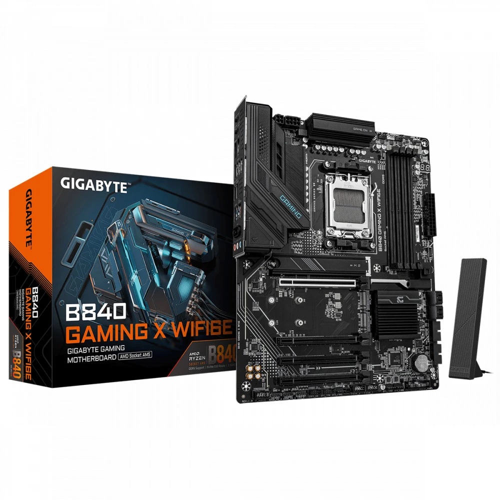 Материнская плата Gigabyte B840 GAMING X WIFI6E ATX, AMD AM5