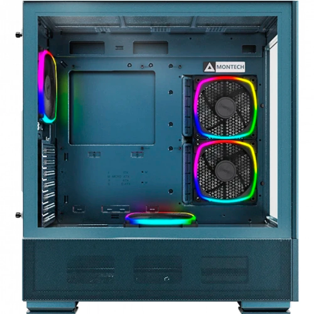 Корпус Montech SKY TWO MOROCCO Blue Mid-Tower